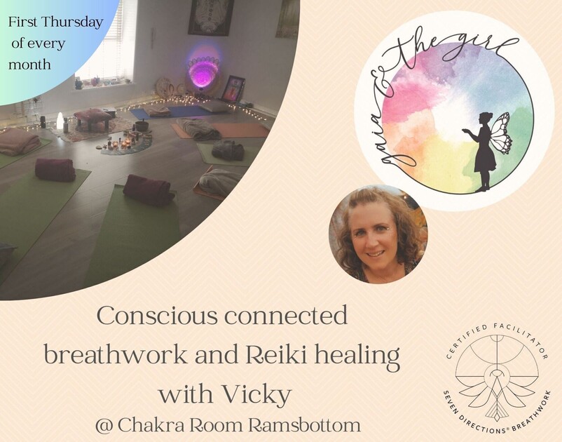 Conscious connected breathwork with Reiki Healing at the Chakra Room ...